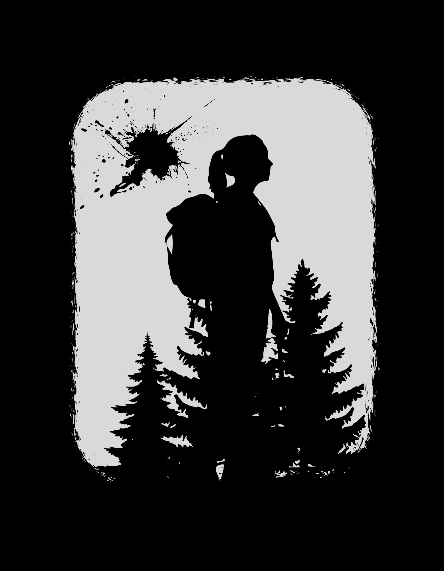 Men's Explore Adventure Graphic Oversized T Shirt - Image 5
