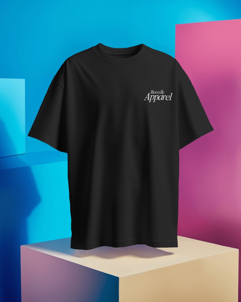 Men's Ride Around Car Graphic Oversized T Shirt - Image 3